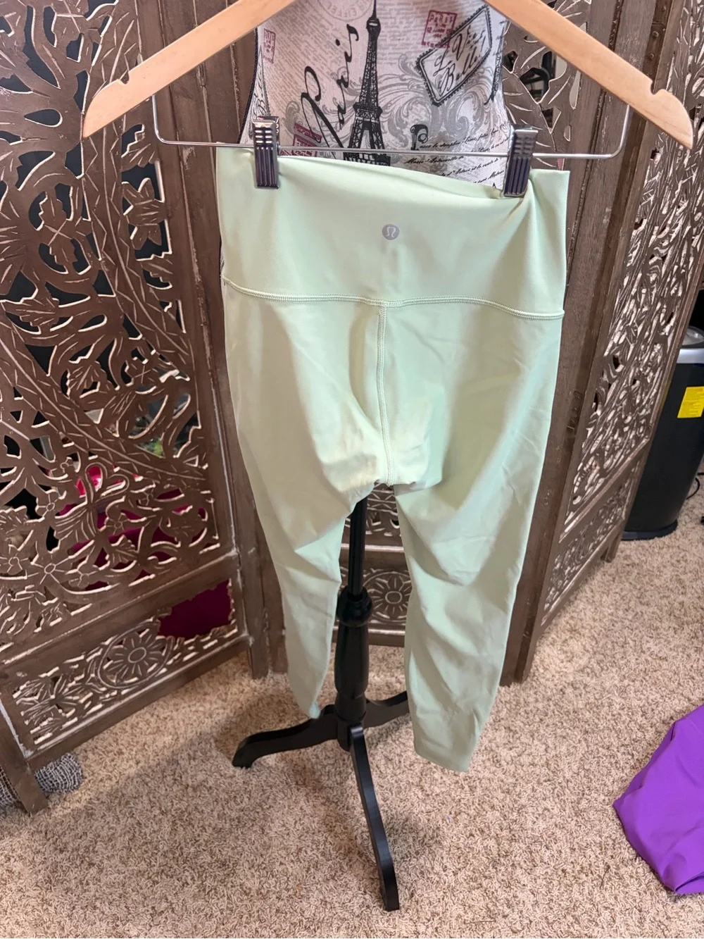 lululemon athletica High-Waist Pale Mint Leggings